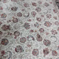 فرش ماشینی کاشان طرح افشان