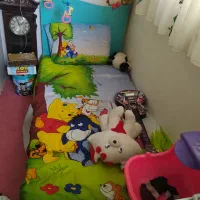 تخت کمد کودک با تمام وسایل روش مثل رو تختی و ....|اسباب و اثاث بچه|نیشابور, ناسیونال|دیوار