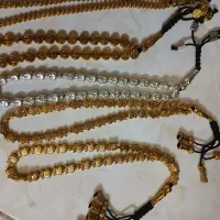 تسبیح برنجی برنزی برنزی کلکسیون مجسمه دستبند