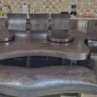 میز ناهارخوری  ۸نفره|میز و صندلی غذاخوری|بندر ماهشهر, |دیوار