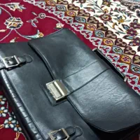 کیف اداری چرم مشکی