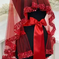 تور عروس و دستکش عروس|لباس|قم, پردیسان|دیوار