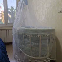 گهواره کنار تختی|اسباب و اثاث بچه|کرج, گلشهر|دیوار