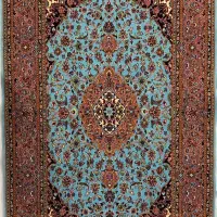 قالیچه مارکدار کاشان