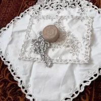 چادر نماز عروس و سجاده مخملی|گلیم، جاجیم، گبه|همدان, |دیوار