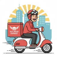 پیک موتوری فست فود