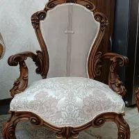 مبل کلاسیک ۹ نفره تمام چوب درجه ۱ نونونو