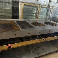 فر ساندویچ ترکیبی جغور بغور ، تابه و گریل ذغالی|کافیشاپ و رستوران|زنجان, |دیوار