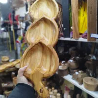 اردوخوری چوبی سه خونه قلبی