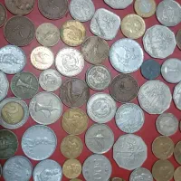 سکه های خارجی 94عدد طبق تصویر|کلکسیون سکه، تمبر، اسکناس|تبریز, |دیوار