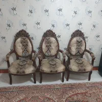 مبل سلطنتی ۹نفره همراه بامیز|مبلمان خانگی و میز عسلی|مشکین‌دشت, |دیوار