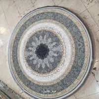 فرش گرد ۱۵۰ در ۱۵۰ سبز شانه ۷۰۰ و ۱۲۰۰ اصلی|فرش|مشهد, امیر|دیوار