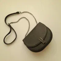 کیف مشکی با بند بلند ، شیک و ترند|کیف، کفش، کمربند|رامسر, |دیوار