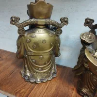 جفت برنز وارداتی سنگین|کلکسیون اشیاء عتیقه|شهریار, شهریار|دیوار