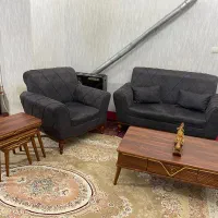 مبل ۷ نفره نو و کاملا سالم|مبلمان خانگی و میز عسلی|کرج, شهرک فهمیده|دیوار