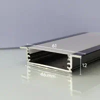 قطعات خام لاین نوری لاینر نور خطی لوستر|مصالح و تجهیزات ساختمان|اسالم, |دیوار