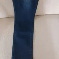 شلوار جین سرمه‌ای تیره نونو سایز32 ترک میباشد|لباس|تهران, خزانه|دیوار