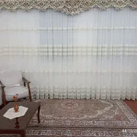 پرده حریر جنس درجه یک کاملا سالم و تمیز