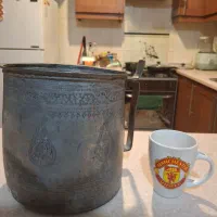 ظرف مسی عتیقه