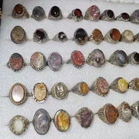 انگشتر عمده با سنگهای اصل و طبیعی و معدنی