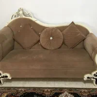 فروش مبل هفت نفره نیم سلطنتی کاملا سالم