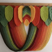 با نخ مکرومه خانه ات رو رنگی رنگی کن|تابلو، نقاشی، عکس|ایلام, |دیوار