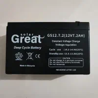 باطری 12ولت 7.2 آمپر مالزی