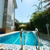 اجاره روزانه ویلا استخردار روباز چهارفصل جنگلی