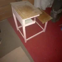 کتابخانه طبقه دار کشویی جادار و نیمکت مدرسه بچه|کتابخانه، شلف، قفسه‌های دیواری|کرج, حصارک پایین|دیوار