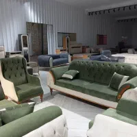 مبلمان لارنس سبز،کارخانه ونمایشگا مبل زرین- زرکالا