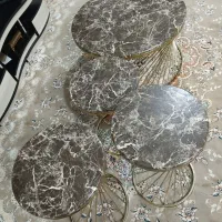 میز بزرگ و چهارتا عسلی پایه* رنگ ثابت *|مبلمان خانگی و میز عسلی|فولادشهر, A2|دیوار