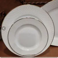 سرویس 26 پارچه چینی مقصود|ظروف سرو و پذیرایی|ساوه, |دیوار