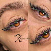 جذب مدل اکستنشن مژه برای آلبوم پیج