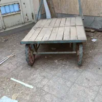 گاری چهارچرخ|ابزارآلات|شیراز, سیاه سنگ|دیوار