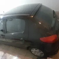 پژو ۲۰۶ مشکی ۱۳۸۸|خودرو سواری و وانت|تهران, مجیدآباد|دیوار