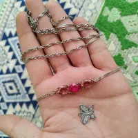 دستبند جواهر و گردنبند و گردن اویز نقره|جواهرات|بیرجند, |دیوار