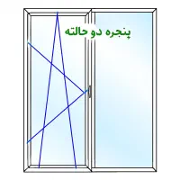 تولید و فروش  پنجره های آلومینیومی  لولایی دوحالته|مصالح و تجهیزات ساختمان|قشم, |دیوار