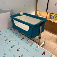 سرویس تخت کودک آپادانا و تخت کنار مادر،صندلی ماشین|تخت و سرویس خواب|شیراز, شهرک برف فروشان|دیوار