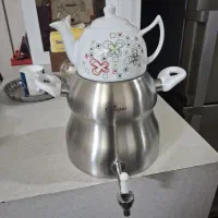 کتری قوری شیر دار یونیک