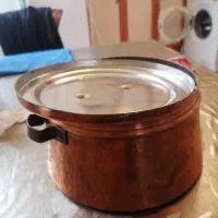 قابلمه مسی بزرگ دست ساز زنجانشماره ۲۴