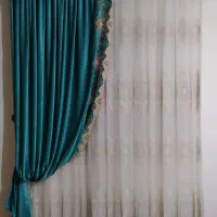 پرده پذیرایی و پشت دری|پرده، رانر، رومیزی|کلاله, |دیوار