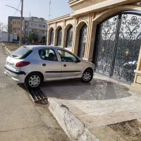 ۲۰۶ نقرای مدل ۸۳ سالم|خودرو سواری و وانت|چهارباغ, |دیوار