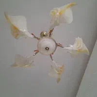 یک جفت لوستر کارکرده