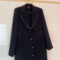 مانتو کتی مجلسی زنانه مشکی