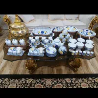 ظرف و ظروف گل ابی    خا   ستا    رم|ظروف سرو و پذیرایی|زنجان, |دیوار