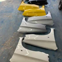 گلگیر و کاپوت پراید سفید نقره ای|قطعات یدکی و لوازم جانبی|گرگان, |دیوار