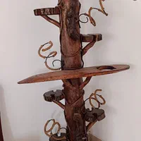 میز بار چوبی