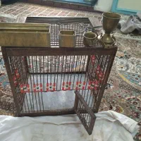 قفس سره چوبی|پرنده|بومهن, |دیوار