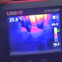 ترموویژن UNI-T مدل UTi-120Pنشت یاب حرارتی