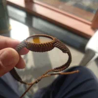 دستبند تمام کاردستی کنفی خیلی خوب|جواهرات|باغستان, |دیوار